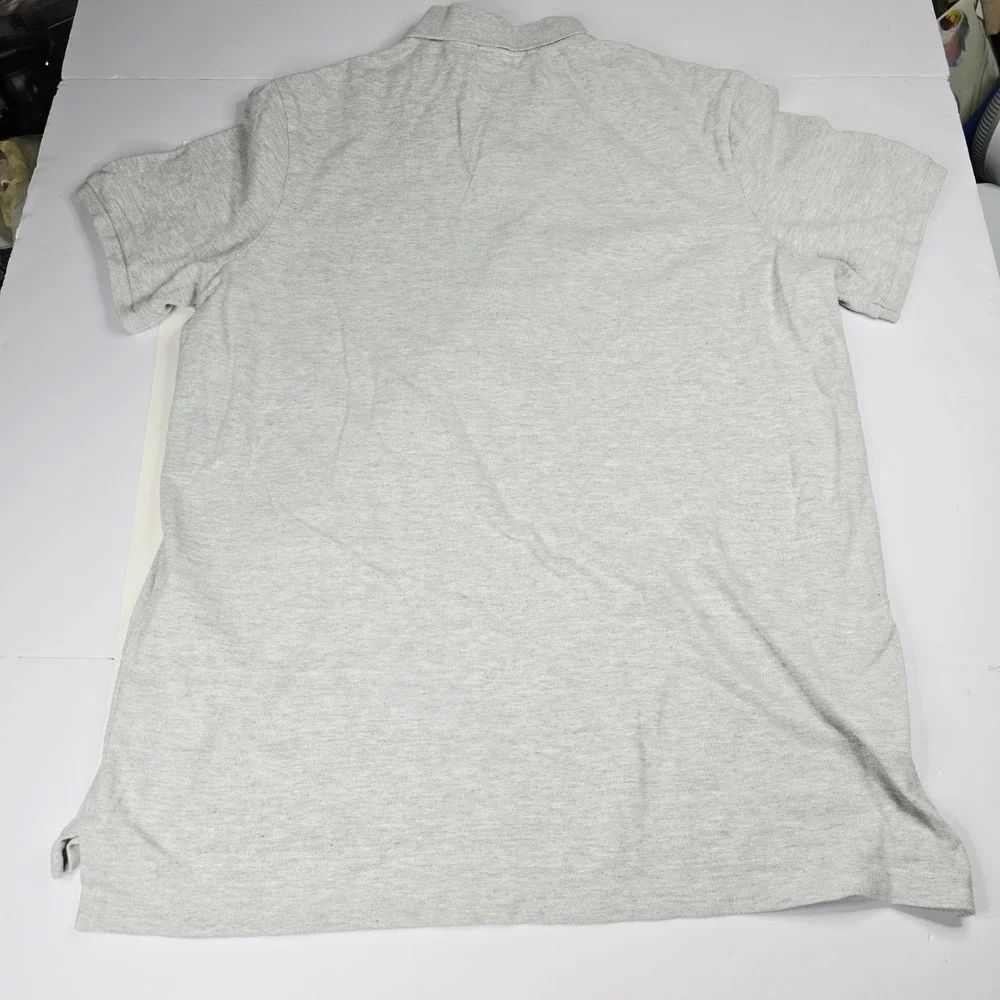 Polo Ralph Lauren Mens Classic Fit Light Gray Polo Shirt‎ XL